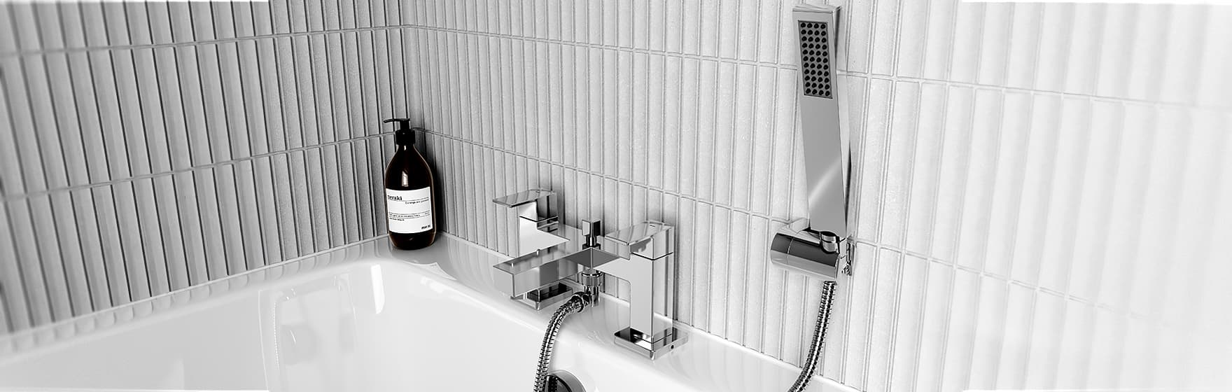 Hero Deck Mounted Bath Shower Mixer Image